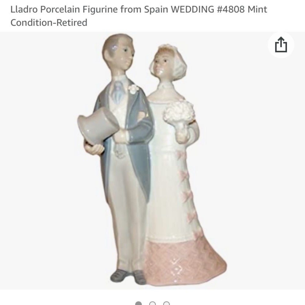 LLADRO Wedding happiest day couple figurine #4808